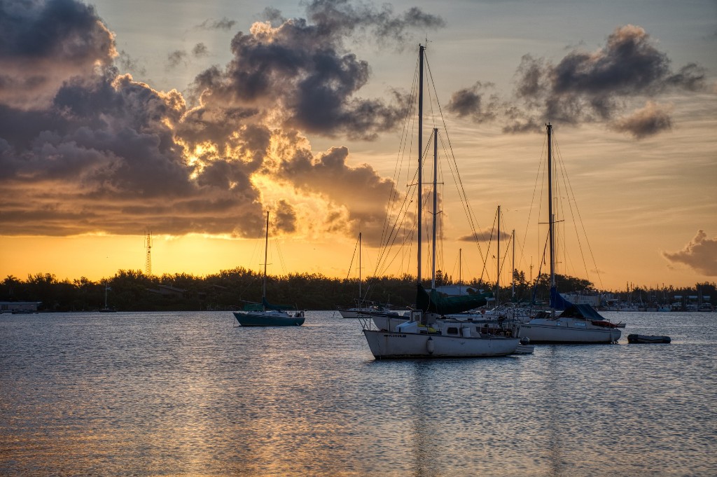 Beach and yatch